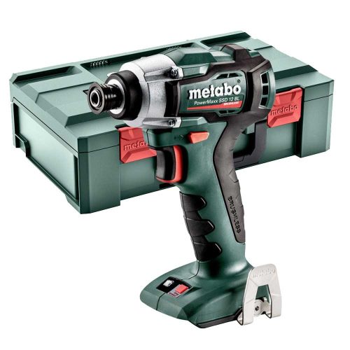 Metabo akkus ütvecsavarozó PowerMaxx SSD 12 BL 12V alapgép Metabox kofferben