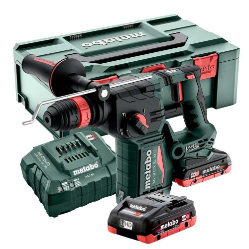 Metabo akkus kombikalapács 18V KH 18 LTX 24 BL Quick 2x4,0Ah Metabox kofferben