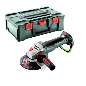   Metabo WPBA 18 LTX BL 15-150 Quick DS Ak-W Akkus Sarokcsiszoló alapgép MetaBOX 165 L