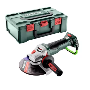   Metabo WPBA 18 LTX BL 15-180 Q DS Akkus sarokcsiszoló alapgép MetaBOX 165 L