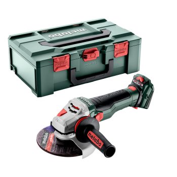   Metabo WVB 18 LTX BL 15-150 Quick Akkus sarokcsiszoló alapgép MetaBOX 165 L