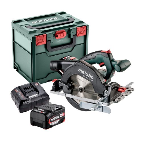 Metabo akkus körfurész KS 18 LTX 57 18V 2x5,2Ah Li-Power Metabox kofferben