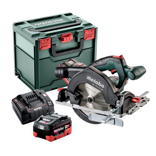 Metabo akkus körfurész KS 18 LTX 57 18V 2x8,0Ah LiHD Metabox kofferben