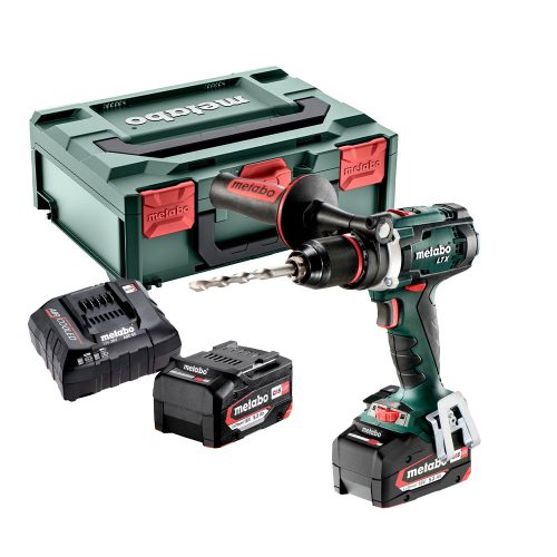 Metabo akkus fúrócsavarozó BS 18 LTX Impuls 18V 2x5,2Ah Li-Power Metabox kofferben