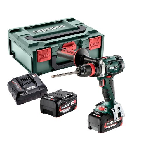 Metabo akkus fúrócsavarozó BS 18 LTX Quick 18V 2x5,2Ah Li-Power Metabox kofferben