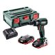 Metabo akkus ütvecsavarozó SSW 18 LTX 400 BL 18V 2x4,0Ah LiHD Metabox kofferben