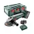 Metabo akkus sarokcsiszoló 18V W 18 L 9-125 Quick 2x5,2Ah Metabox kofferben, 125mm