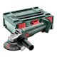 Metabo akkus sarokcsiszoló W 18 L 9-125 Quick 18V alapgép, 125mm Metabox kofferben