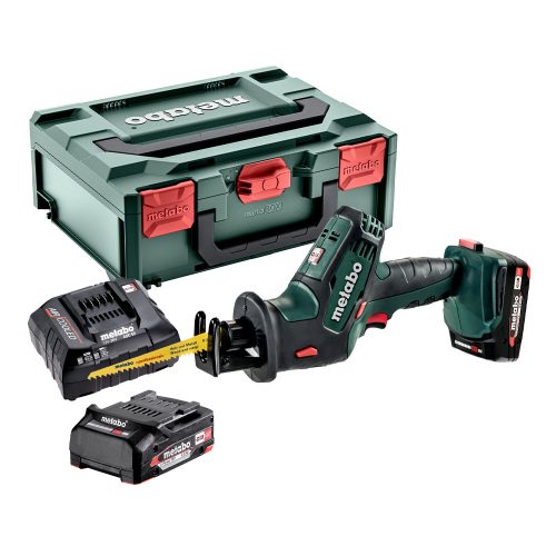 Metabo akkus orrfűrész SSE 18 LTX Compact 18V 2x2,0Ah Li-Power Metabox kofferben