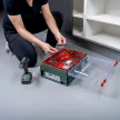 Metabo BS 18 L Akkus fúrócsavarozó Set mobil műhely 2x18 V/2,0 Ah, SC 30, Koffer