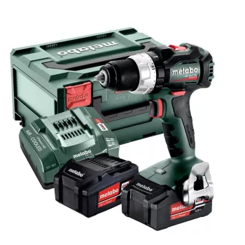   Metabo akkus fúrócsavarozó BS 18 LT BL 18V 2x4,0Ah Metabox kofferben