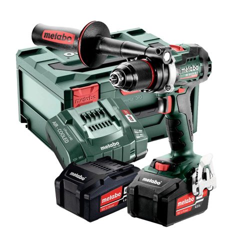 Metabo akkus fúrócsavarozó BS 18 LTX BL Impuls 18V 2x4,0Ah Li-Power Metabo Metabox kofferben