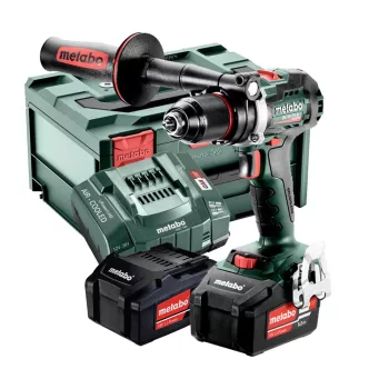   Metabo akkus fúrócsavarozó BS 18 LTX BL Impuls 18V 2x5,2Ah Li-Power Metabox kofferben