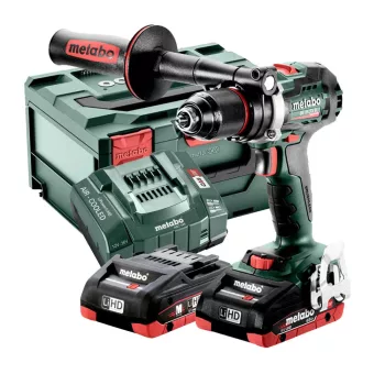   Metabo akkus fúrócsavarozó BS 18 LTX BL Impuls 18V 2x4,0Ah LiHD Metabox kofferben