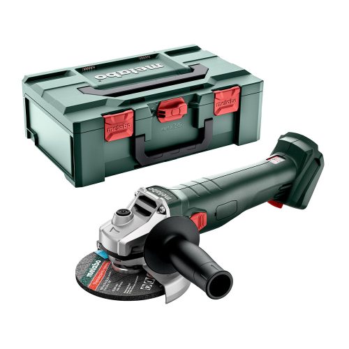 Metabo akkus sarokcsiszoló W 18 7-125 18V alapgép Metabox kofferben