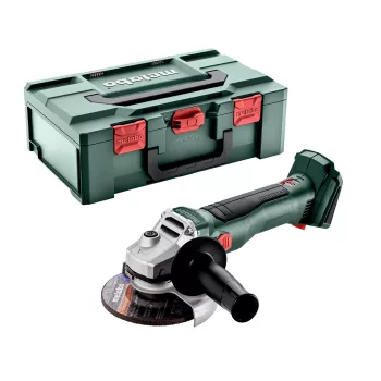   Metabo akkus sarokcsiszoló W 18 L BL 9-125 18V alapgép Metabox kofferben