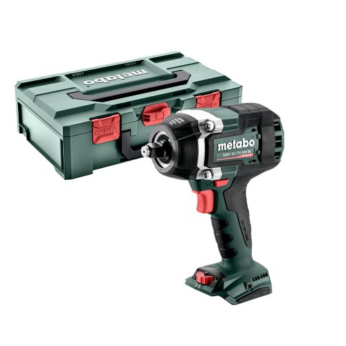 Metabo akkus ütvecsavarozó 1/2", SSW 18 LTX 800 BL 18V alapgép Metabo Metabox 145 L kofferben