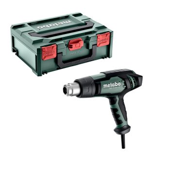 Metabo hőlégfúvó HGE 23-650 LCD 2300W Metabox kofferben