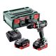 Metabo BS 18 LTX-3 BL Q Metal Akkus fúrócsavarozó 2x18 V/5,5 Ah, ASC 145, MetaBOX 145 L