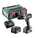 Metabo SB 18 LTX-3 BL Metal akkus ütvefúró-csavarbehajtó 2x18 V/5,2 Ah, ASC 55 MetaBOX 145 L