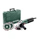 Metabo sarokcsiszoló WQ 1100-125 1100W, 125mm +2db gyémánt vágótárcsa kofferben