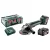 Metabo akkus sarokcsiszoló 18V W 18 LT BL 11-125 2x4,0Ah Metabox kofferben, 125mm