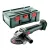 Metabo akkus sarokcsiszoló 18V W 18 LT BL 11-125 alapgép Metabox kofferben, 125mm