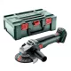 Metabo akkus sarokcsiszoló 18V W 18 LT BL 11-125 alapgép Metabox kofferben, 125mm