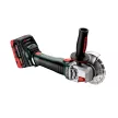 Metabo akkus sarokcsiszoló 18V WB 18 LT BL 11-125 Quick 2x8,0Ah Metabox kofferben, 125mm