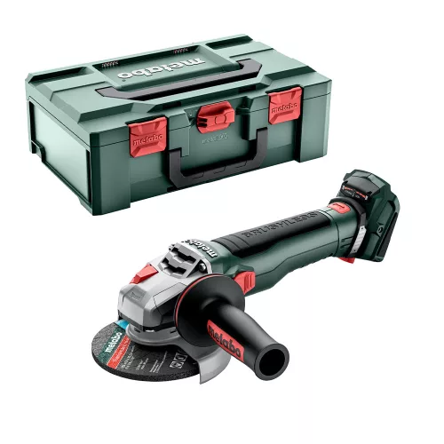 Metabo akkus sarokcsiszoló 18V WB 18 LT BL 11-125 Quick alapgép Metabox kofferben, 125mm