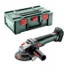 Metabo akkus sarokcsiszoló 18V WB 18 LT BL 11-125 Quick alapgép Metabox kofferben, 125mm
