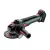 Metabo akkus sarokcsiszoló 18V WVB 18 LT BL 11-125 Quick Inox alapgép, 125mm