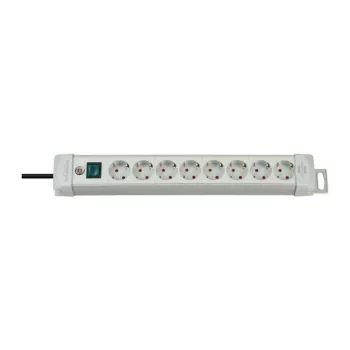   Brennenstuhl Premium-Line elosztó 8 dugaljjal, fehér H05VV-F 3G1,5 3m
