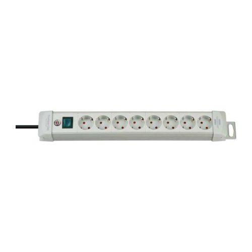 Brennenstuhl Premium-Line elosztó 8 dugaljjal, fehér H05VV-F 3G1,5 3m