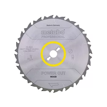 Metabo körfűrészlap fához 400x3,5x30mm, 28 fog