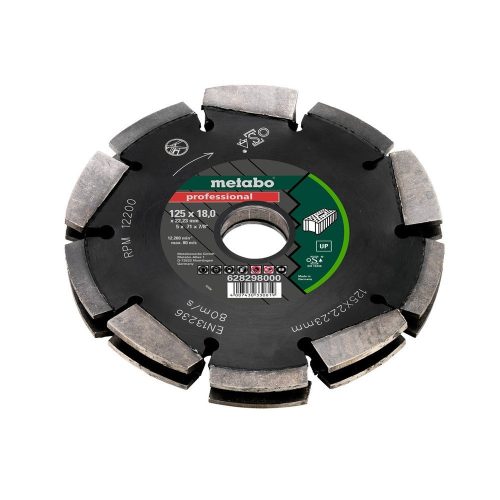 Metabo gyémánt marótárcsa 628298000 2 soros, 125mm