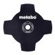 Metabo bozotvágó kés 4 élű fűkaszához