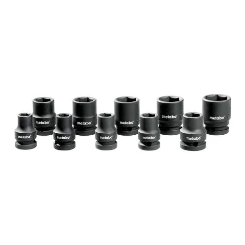 Metabo 10 részes dugókulcs készlet 1/2" 10-24mm