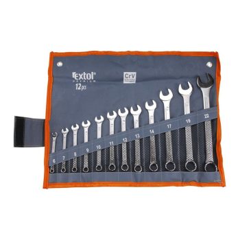   Extol Premium csillag-villáskulcs készlet 12 részes 6-22mm