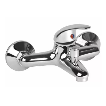   Extol Viking kádtöltő csaptelep 35mm, 150mm-es, falra szerelhető, fényes, zuhanycsatlakozóval (zu