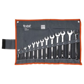   Extol Premium csillag-villáskulcs készlet 13 részes 6-22mm