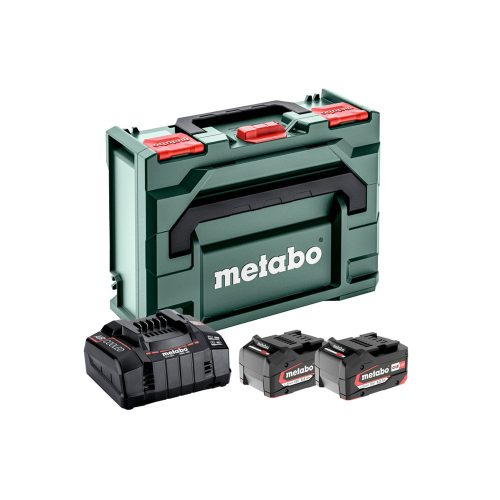 Metabo Li-Power akkumulátor csomag 18V 5,2Ah töltővel Metaloc kofferben
