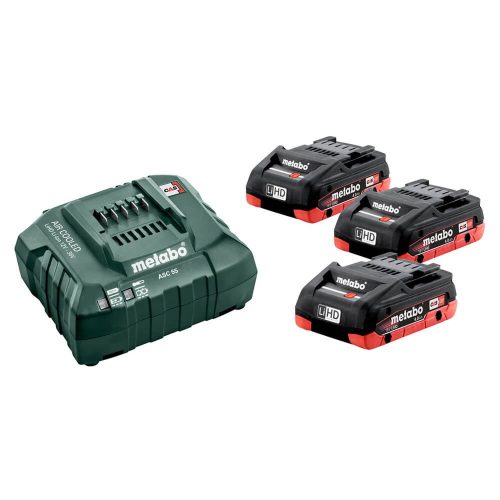 Metabo LiHD akkumulátor csomag 18V 3x4,0Ah (685133000 / 625367000)