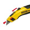 Stanley FATMAX visszatolható pengéjű kés + 5 tartalék penge