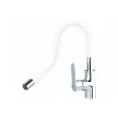 Extol Baletto mosogató csaptelep  hajlékony szilikon kifolyó csővel, 35mm, fehér