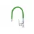 Extol Baletto mosogató csaptelep  hajlékony szilikon kifolyó csővel, 35mm, zöld