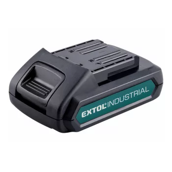   Extol Industrial tartalék akku Li-ion, 18V, 2,0 Ah, a 8791110 géphez