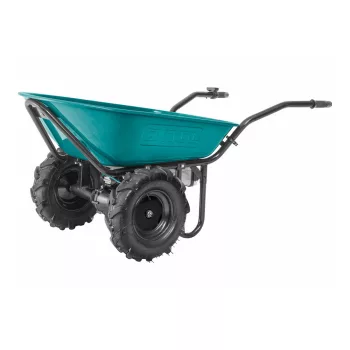   Extol Industrial akkus talicska, 40V, Li-ion, 1db akku, 1db töltő, 6000 mAh, max.260 kg, kefement