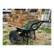 Extol Industrial akkus talicska, 40V, Li-ion, 1db akku, 1db töltő, 6000 mAh, max.260 kg, kefement