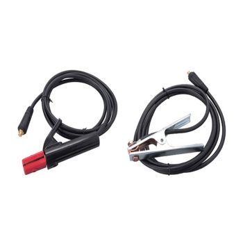   Extol Industrial munkakábel elektródafogóval + földelőkábel csipesszel 3m